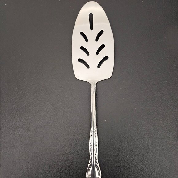 4 Stainless Serving Pcs: 3 National Korea - 1 Simeon I. & George H. Rogers Co. - Picture 3 of 12